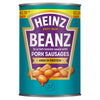Heinz Baked Beans in a Rich Tomato Sauce with Pork Sausages 415g (Pack of 6)