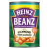 Heinz Beanz in a Rich Tomato Sauce with Richmond Pork Sausages 415g (pack of 24)