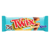 Twix Xtra Salted Caramel Chocolate Biscuit Twin Bars 75g (Pack of 24)
