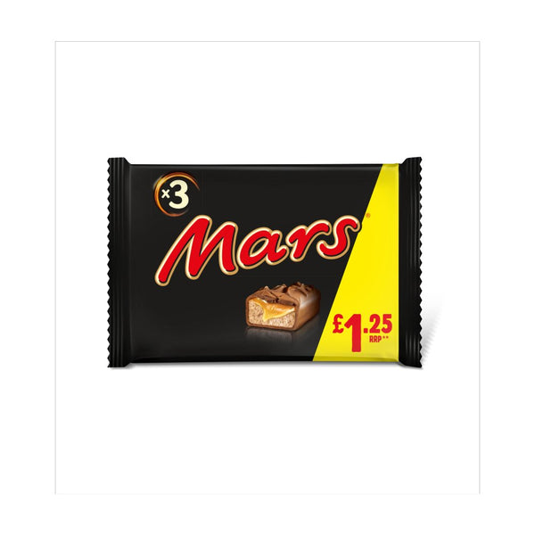 Mars Chocolate Bars  Multipack 3 x 39.4g (Pack of 22)