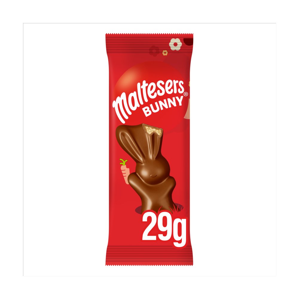 Maltesers Milk Chocolate Easter Bunny Bar 29g (Pack of 32)