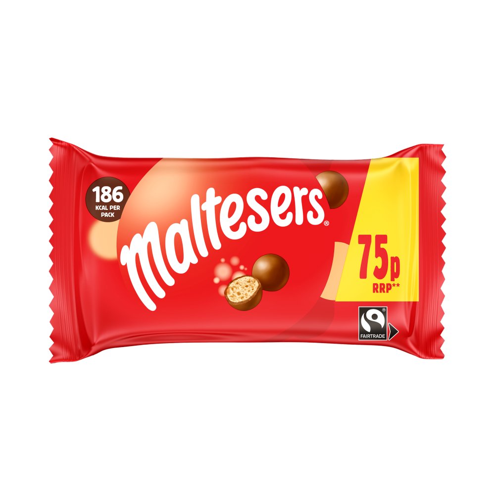 Maltesers Milk Chocolate & Honeycomb Snack Bag 37g (Pack of 40)