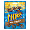 Flipz Milk Chocolate Coated Pretzel Snacks 80g (Pack of 12)