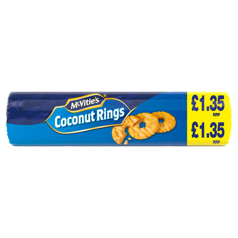 McVitie's Coconut Rings 300g (Pack of 12)