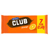 McVitie's Club Orange Chocolate Biscuit Bars (Pack of 12)