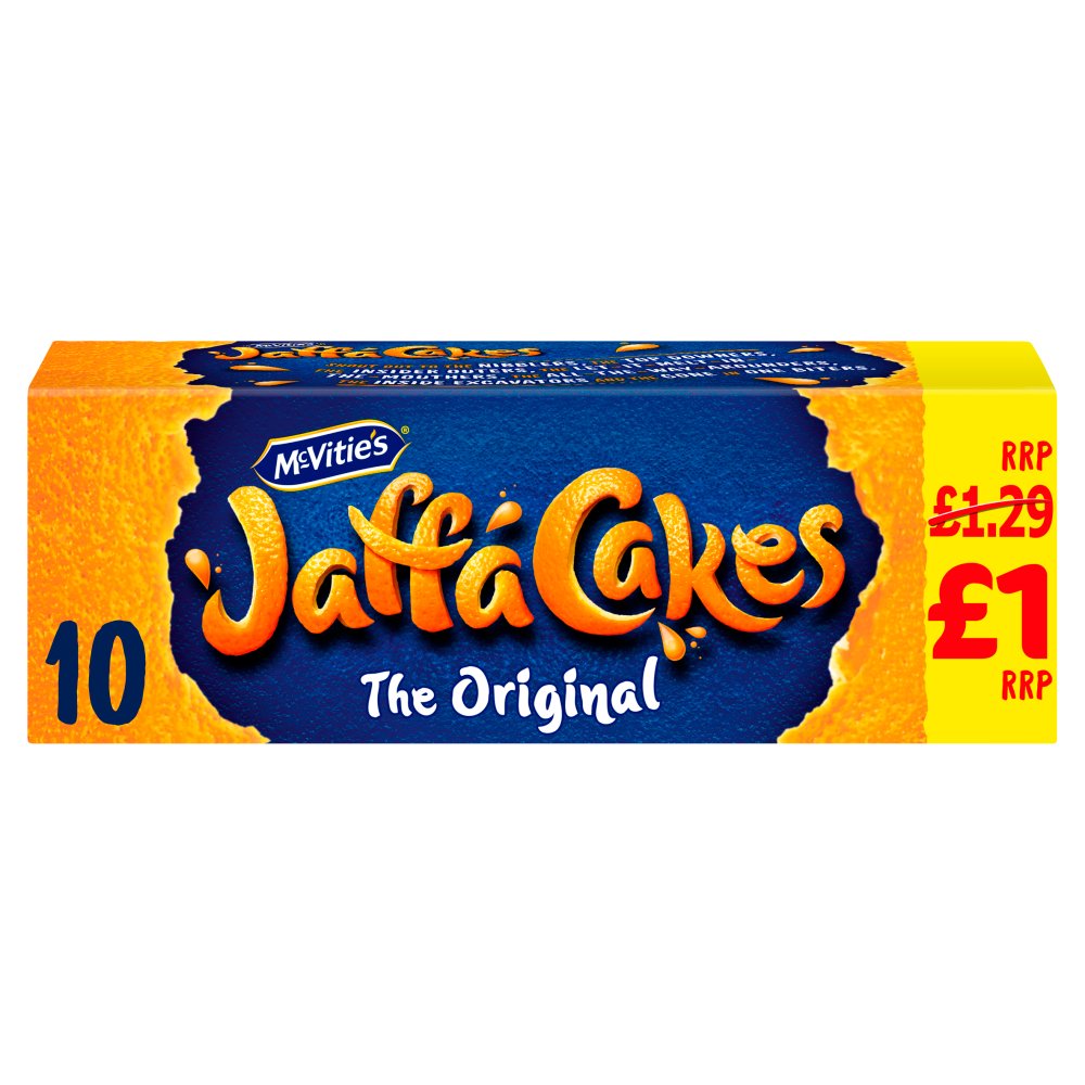 McVitie's Jaffa Cakes Original Biscuits 122g (Pack of 12)