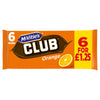 McVitie's Club Orange Chocolate Biscuit Bars (Pack of 12)