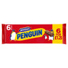 McVitie's Penguin Milk Chocolate Biscuit 6 Bars (148g) (Pack of 12)