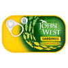 John West Sardines in Sunflower Oil 120g (Pack of 12)