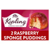 Mr Kipling Raspberry Sponge Puddings 2 x 95g (Pack of 4)