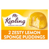 Mr Kipling Sponge Puddings Sticky Lemon 2 x 95g (Pack of 4)