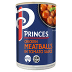 Princes Chicken Meatballs in Tomato Sauce 370g (Pack of 6)