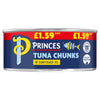 Princes Tuna Chunks in Sunflower Oil 145g (Pack of 12)