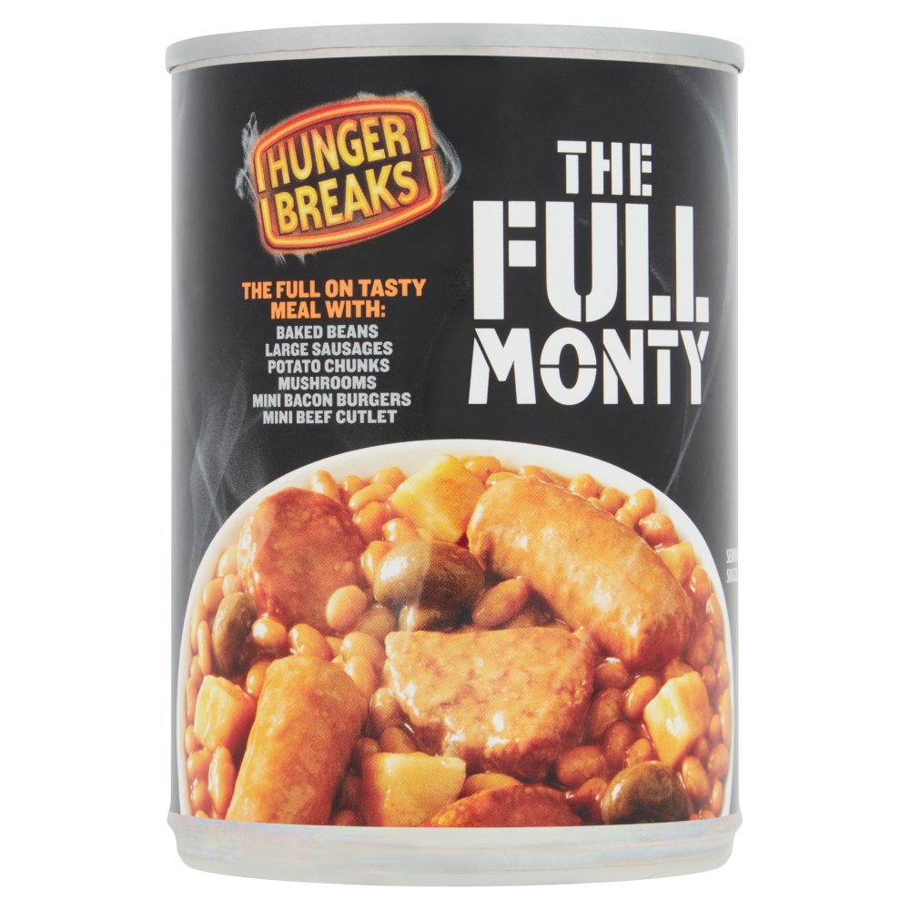 Hunger Breaks The Full Monty 395g (Pack of 6)