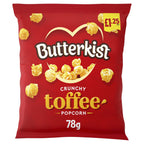 Butterkist Crunchy Toffee Popcorn 78g (Pack of 15)