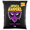 Space Raiders Saucy BBQ Crisps 70g (Pack of 20)