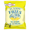 Smiths Scampi & Lemon Snacks Crisps 27g (Pack of 24)