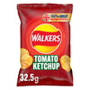 Walkers Tomato Ketchup Crisps 32.5g (Pack of 32)