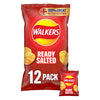 Walkers Ready Salted Multipack Crisps 12x25g (Pack of 1)