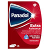Panadol Extra Advance Pain Relief Tablets, 500mg Paracetamol Tablets with 65 mg Caffeine, (Pack of 12)