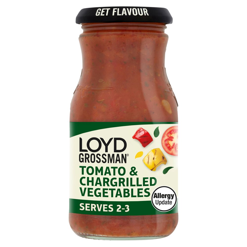 Loyd Grossman Tomato & Chargrilled Vegetables 350g (Pack of 6)