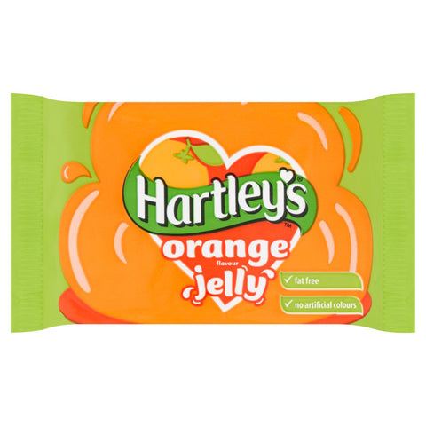 Hartley's Orange Flavour Jelly 135g (Pack of 12)