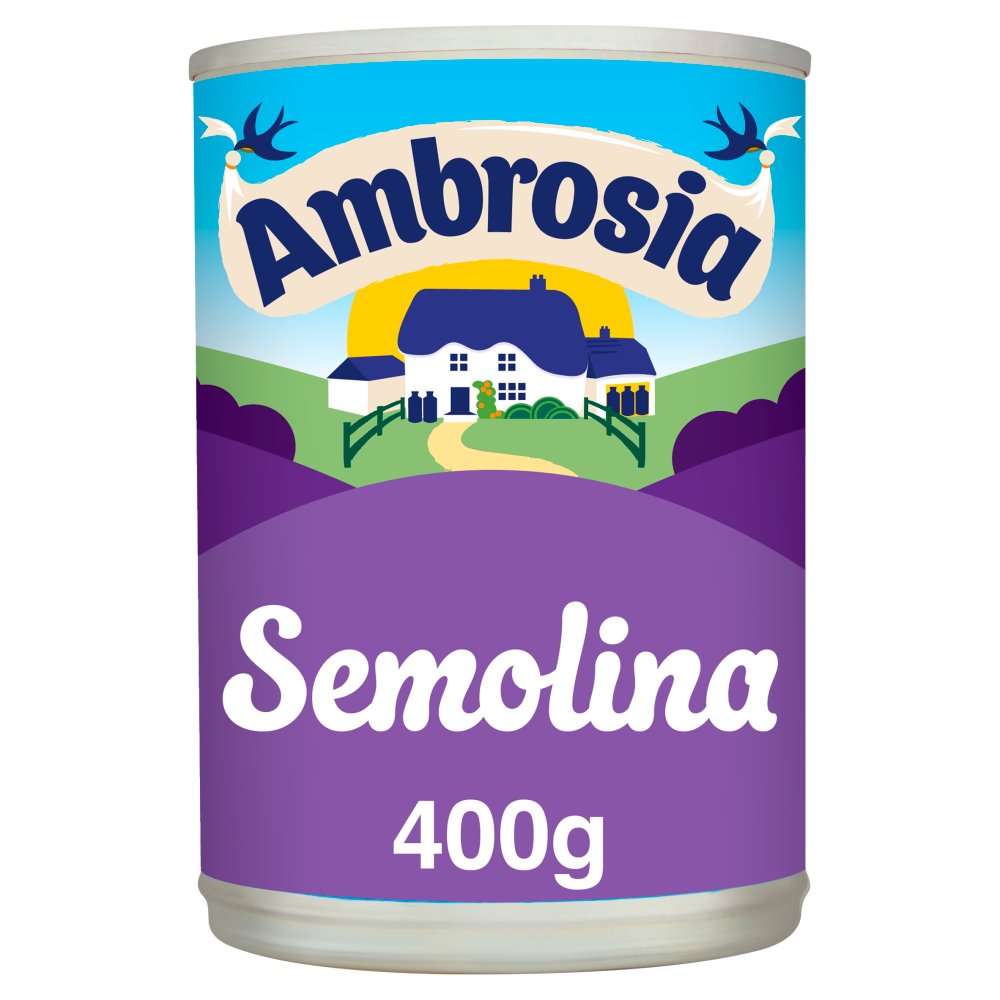Ambrosia Semolina 400g (Pack of 6)