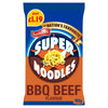 Batchelors Super Noodles BBQ Beef Flavour Instant Noodle Block 90g (Pack of 8)