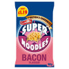 Batchelors Super Noodles Bacon Noodle Block 90g (Pack of 8)