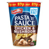 Batchelors Pasta 'n' Sauce Chicken & Mushroom Flavour Instant Pasta Pot 65g (Pack of 6)