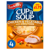 Batchelors Cup a Soup Chicken & Vegetable with Croutons 4 Instant Soup Sachets 110g ( Pack of  9)