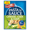 Batchelors Pasta 'n' Sauce Cheese, Leek & Ham Flavour Pasta Sachet 99g (Pack of 7)