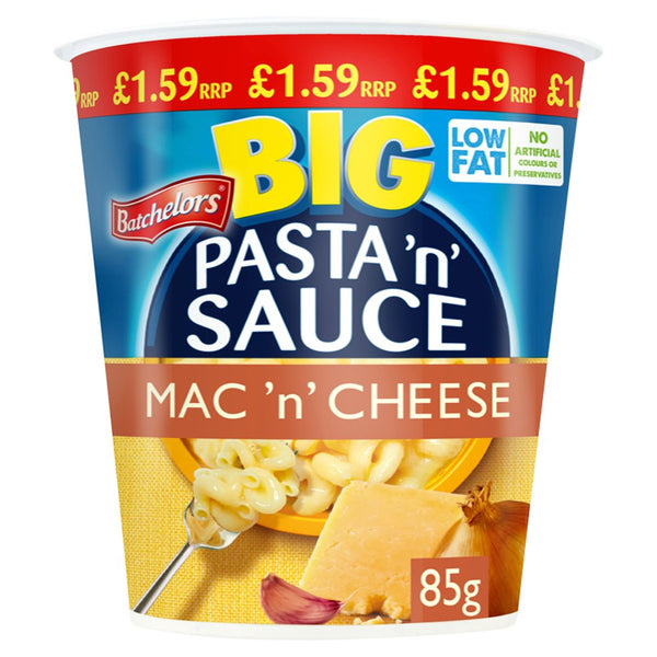 Batchelors Pasta 'n' Sauce Mac 'n' Cheese 85g (Pack of 4)