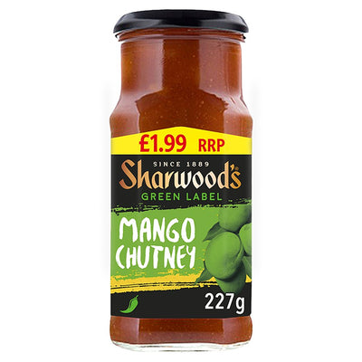 Sharwood's Green Label Mango Chutney 227g (Pack of 6)