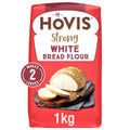 Hovis Strong White Bread Flour 1kg (Pack of 8)