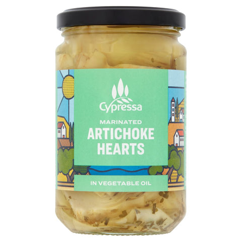 Cypressa Marinated Artichoke Hearts 280g (Pack of 6)