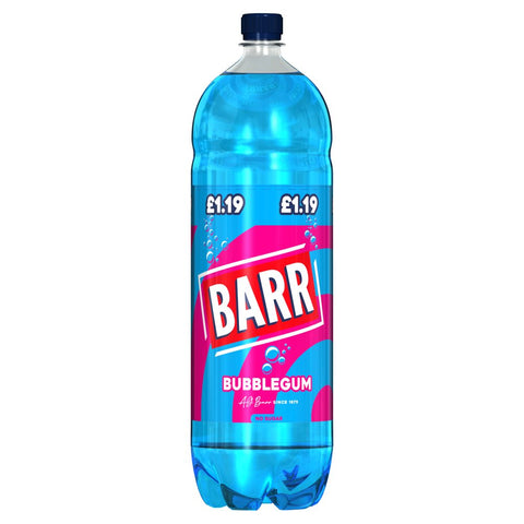 Barr Bubblegum Soft Drink 2l (Pack of 6)