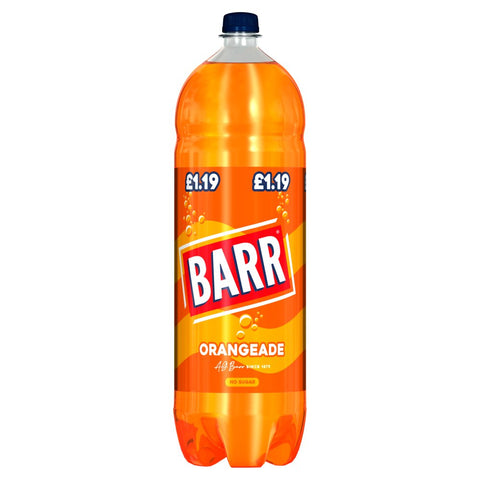 Barr Orangeade Soft Drink 2L (Pack of 6)