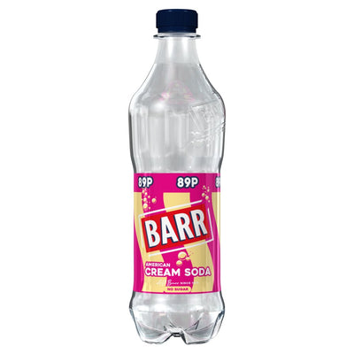 Barr American Cream Soda 500ml (Pack of 12)