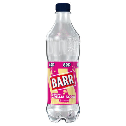 Barr American Cream Soda 500ml (Pack of 12)