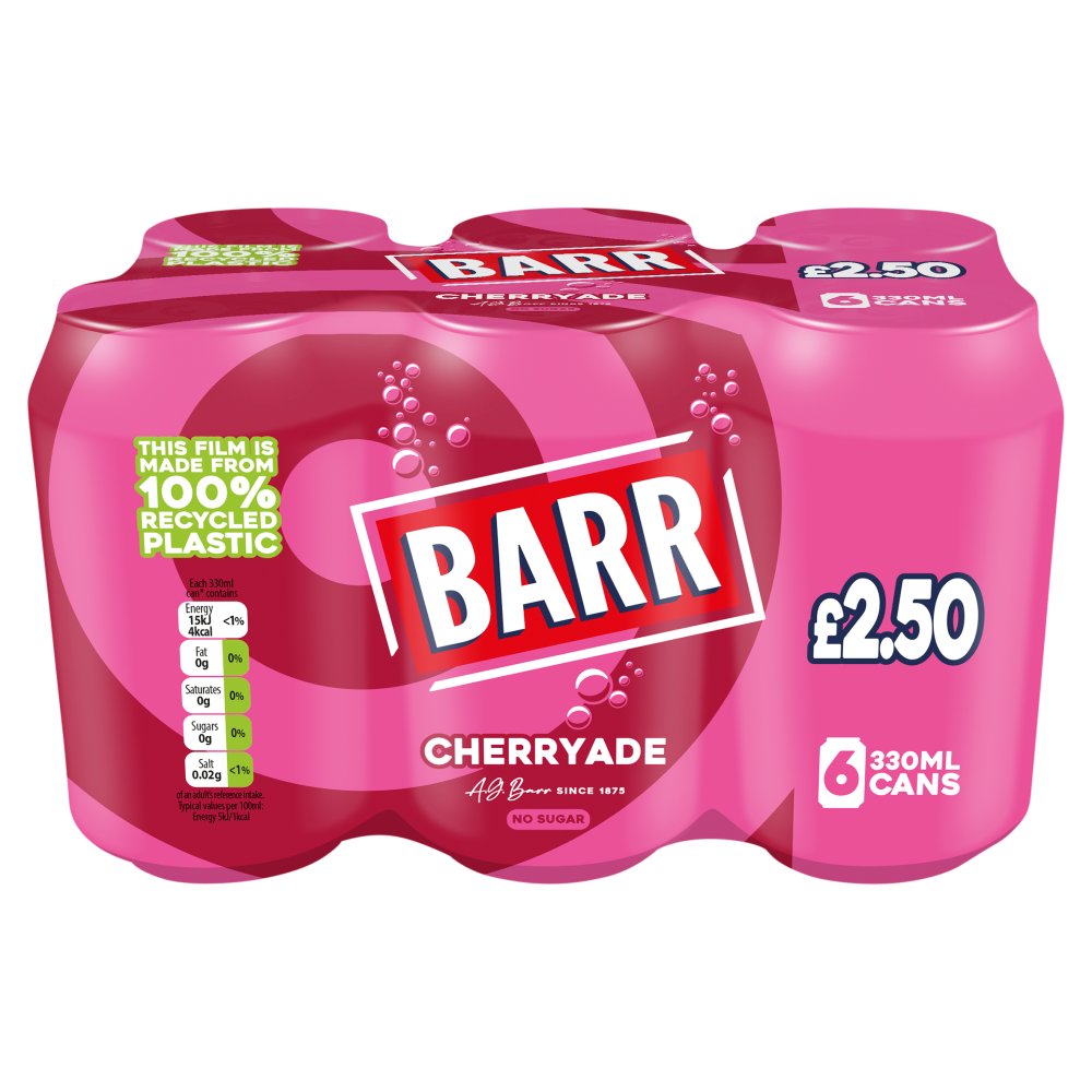 Barr Cherryade 330ml (Pack of 24)