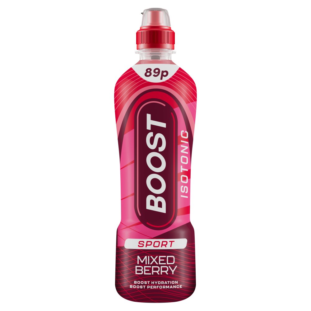 Boost Sport Isotonic Mixed Berry 500ml (Pack of 12)
