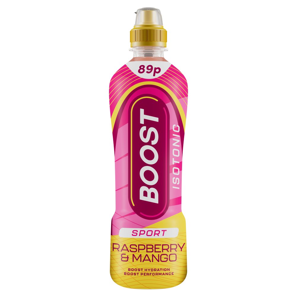 Boost Sport Limited Edition Raspberry & Mango 500ml (Pack of 12)