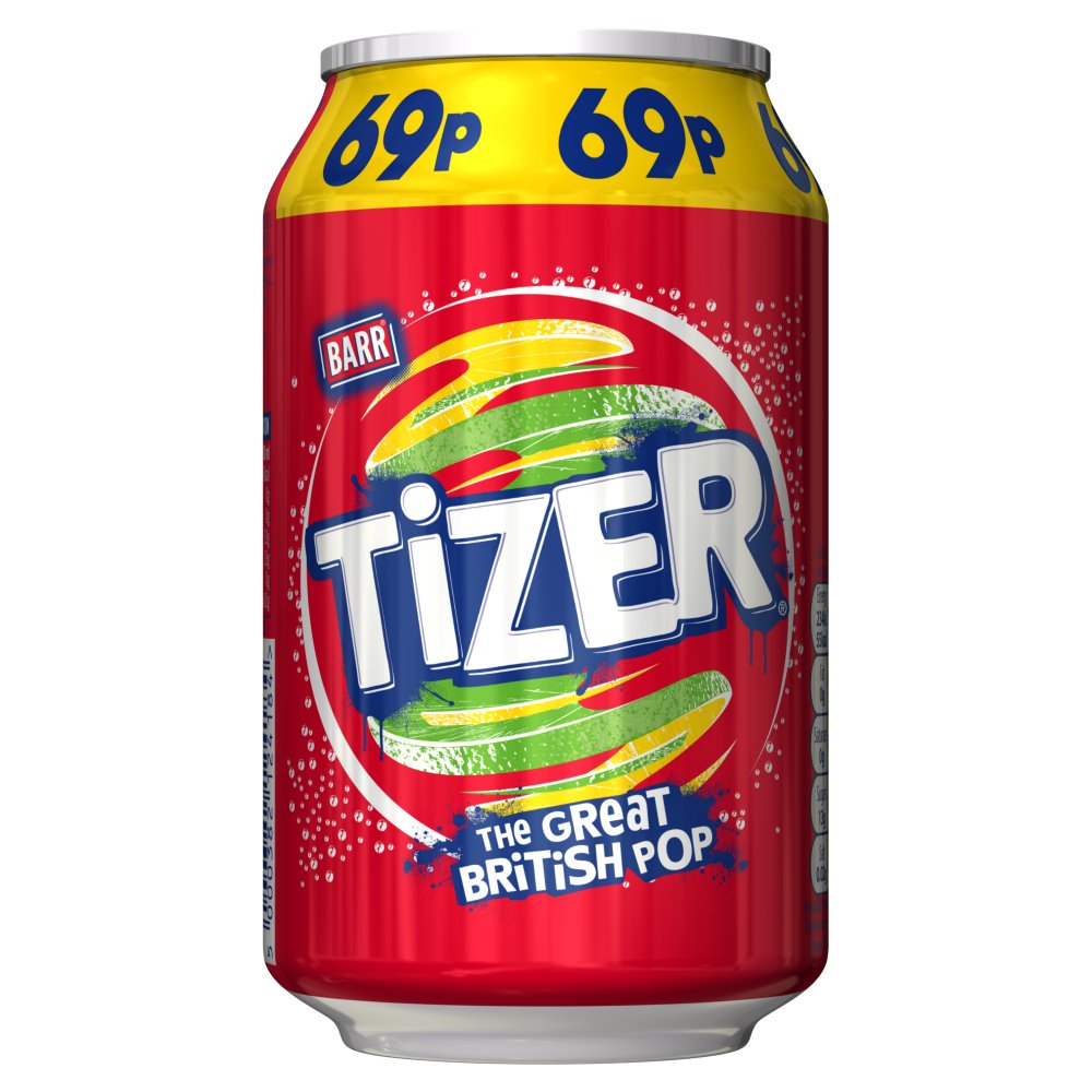 Barr Tizer 330ml (Pack of 24)