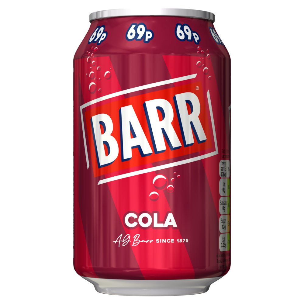 Barr Cola 330ml (Pack of 24)