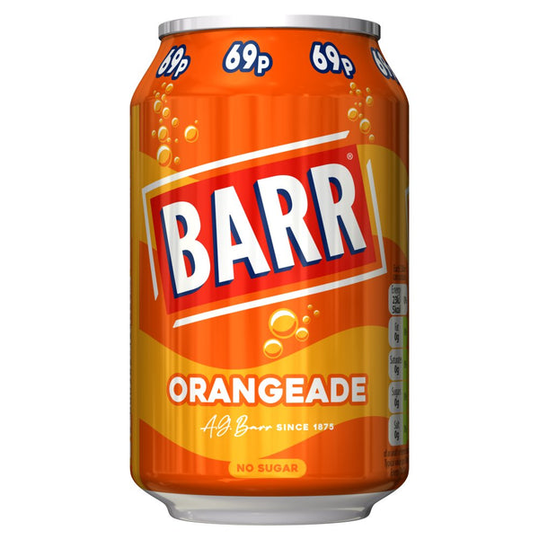 Barr Orangeade 330ml (Pack of 24)