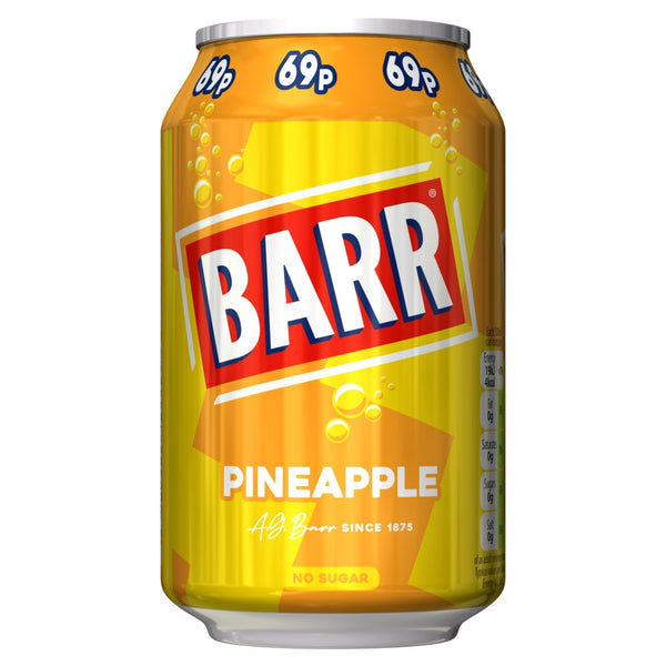 Barr Pineapple 330ml (Pack of 24)
