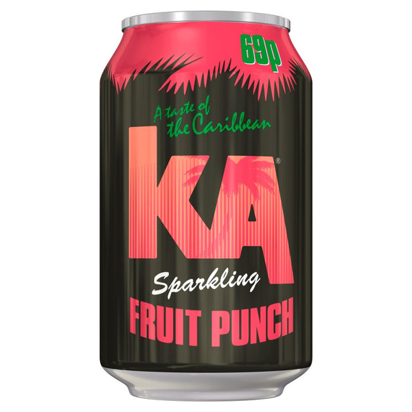 KA Sparkling Fruit Punch 330ml (Pack of 24)