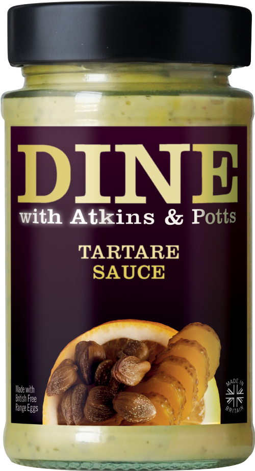 ATKINS & POTTS Tartare Sauce 185g (Pack of 6)