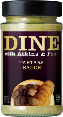 ATKINS & POTTS Tartare Sauce 185g (Pack of 6)